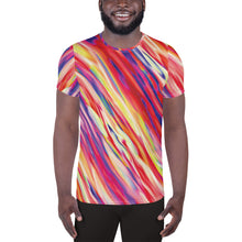 Load image into Gallery viewer, Psy All-Over Print Men&#39;s Athletic T-shirt
