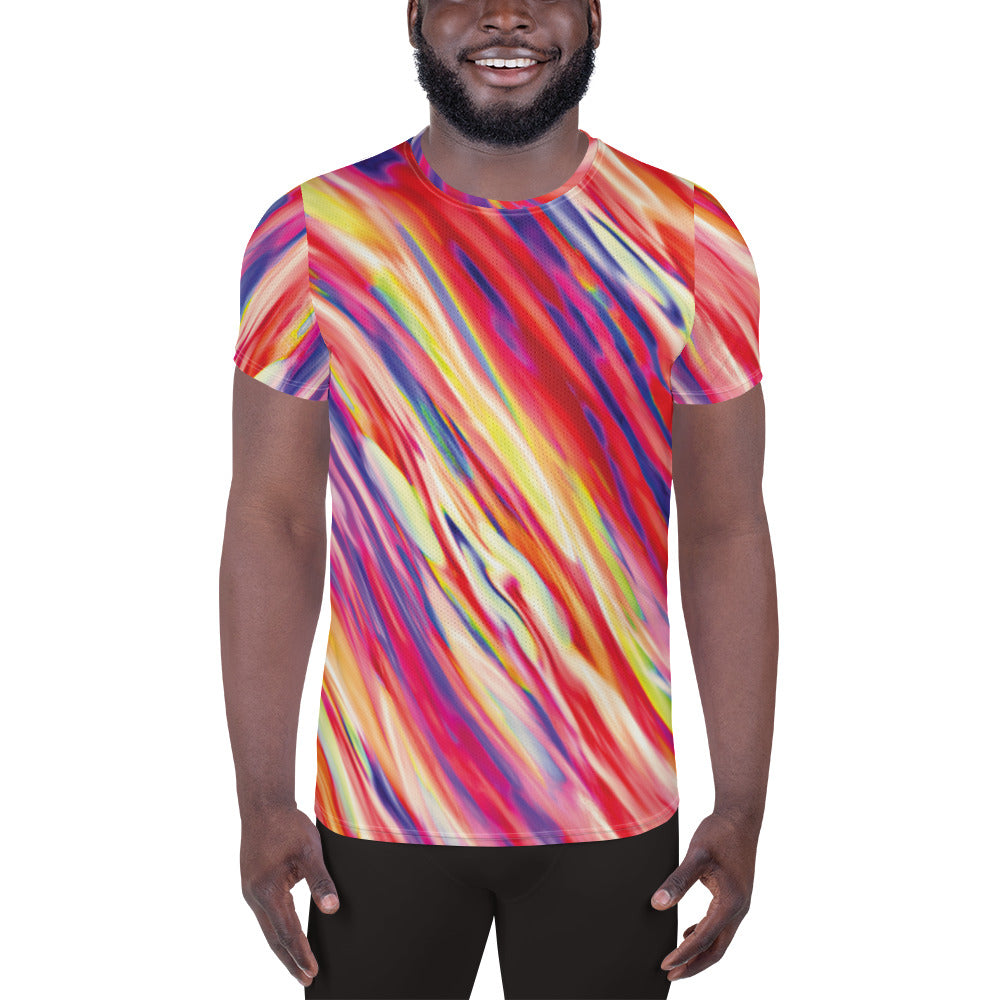 Psy All-Over Print Men's Athletic T-shirt