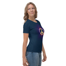 Load image into Gallery viewer, Peace Meltdown Women&#39;s T-shirt
