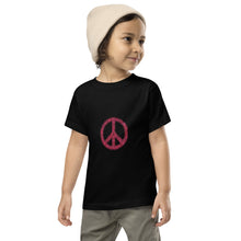 Load image into Gallery viewer, Toddler Peace Short Sleeve Tee
