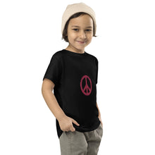 Load image into Gallery viewer, Toddler Peace Short Sleeve Tee
