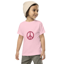 Load image into Gallery viewer, Toddler Peace Short Sleeve Tee
