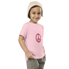 Load image into Gallery viewer, Toddler Peace Short Sleeve Tee
