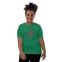 Load image into Gallery viewer, Youth Peace Short Sleeve T-Shirt
