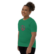 Load image into Gallery viewer, Youth Peace Short Sleeve T-Shirt
