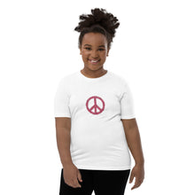 Load image into Gallery viewer, Youth Peace Short Sleeve T-Shirt
