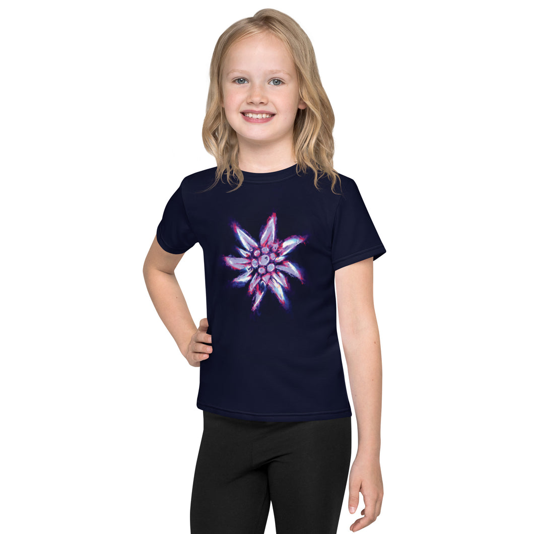 Edelweiss Kids crew neck t-shirt