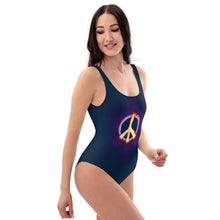 Load image into Gallery viewer, Peace One-Piece Swimsuit
