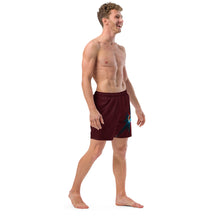 Load image into Gallery viewer, Peace Brown Men&#39;s swim trunks
