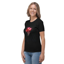 Load image into Gallery viewer, 3D Flower / Rose Women&#39;s T-shirt
