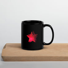 Load image into Gallery viewer, Stars Black Glossy Mug
