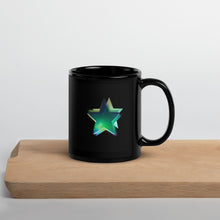 Load image into Gallery viewer, Stars Black Glossy Mug
