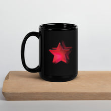 Load image into Gallery viewer, Stars Black Glossy Mug
