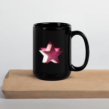 Load image into Gallery viewer, Stars Black Glossy Mug
