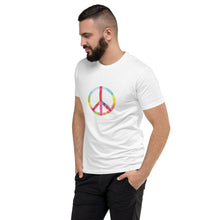 Load image into Gallery viewer, Peace Men White Short Sleeve T-shirt
