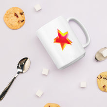 Load image into Gallery viewer, Stars White glossy mug
