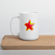 Load image into Gallery viewer, Stars White glossy mug
